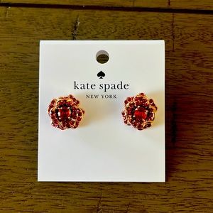 Kate Spade Scarlett Blooms Rose Stud earrings